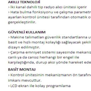 Bft Icaro N F Yana Kayar Kapı Motoru