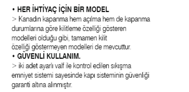 Bft Lux Hidrolik Kanatlı Kapı Motoru teknik özellikleri